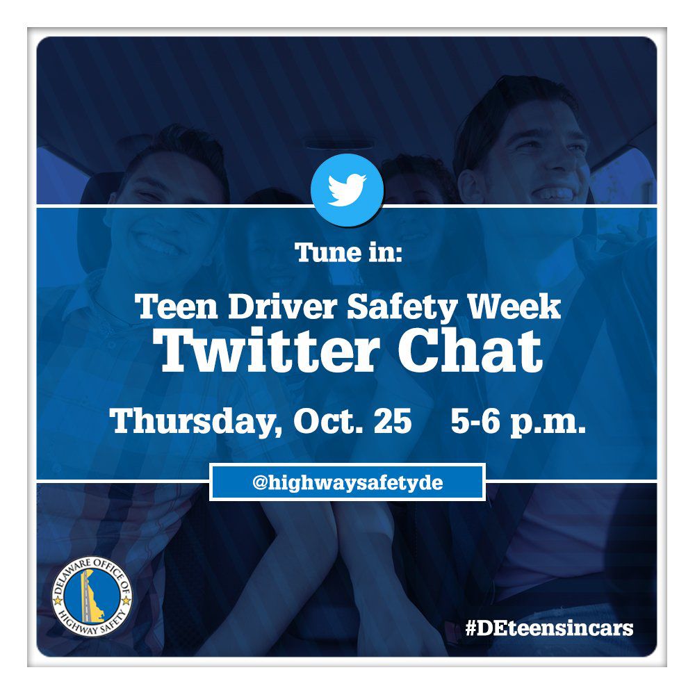 Teen Driver Safety: OHS Twitter Chat graphic